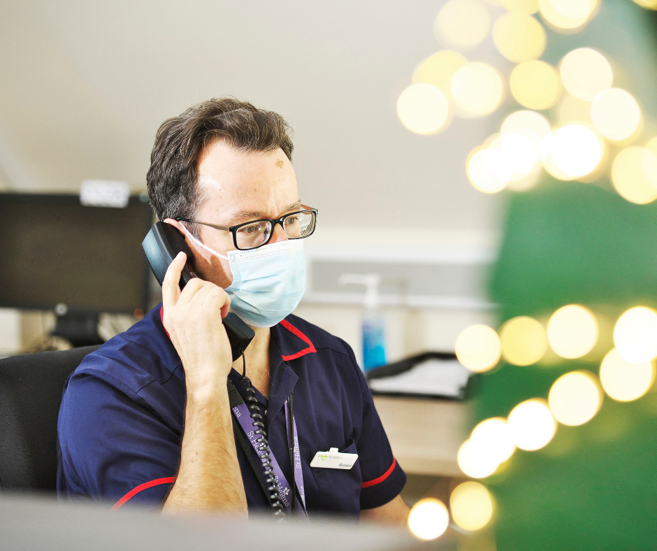 Richard Welby, clinical nurse specialist 