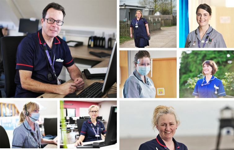 St Helena Hospice nurses