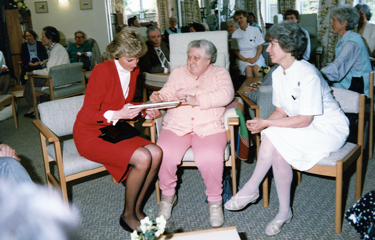 Princess Diana and Pearl Wheat