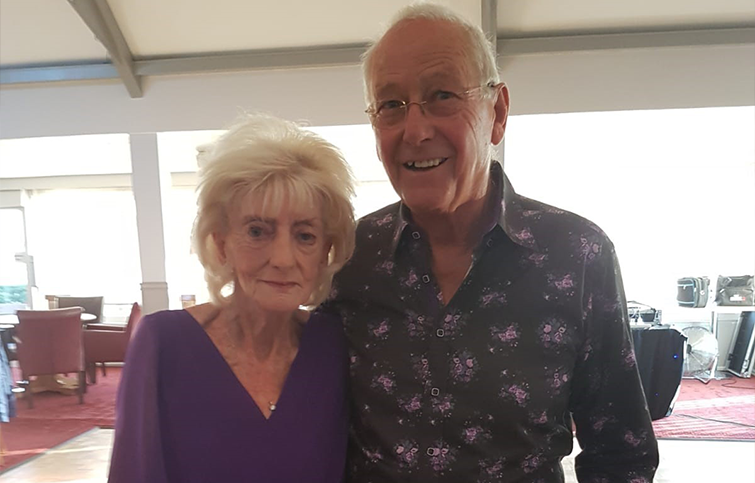 Marina and Cliff Edwards