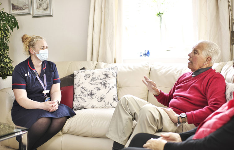 Image: Nurse Emma and Ricky