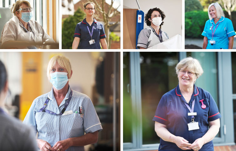 St Helena Hospice nurses