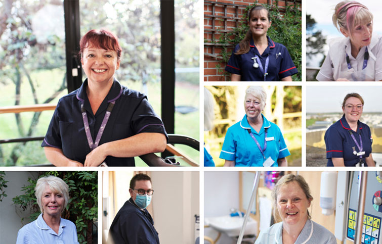 St Helena Hospice nurses