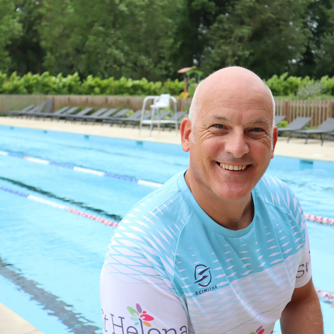 One of our smiling volunteers: Graham